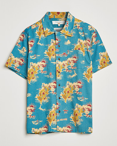 Senast inkommet |  Aron Printed Islands Short Sleeve Shirt Multi