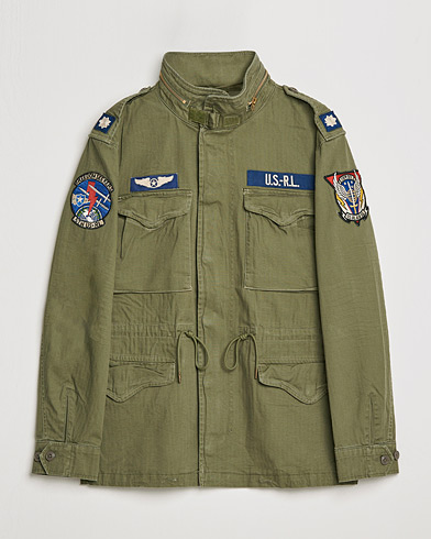 Herr | Field jackets | Polo Ralph Lauren | M65 Herringbone Field Jacket Olive