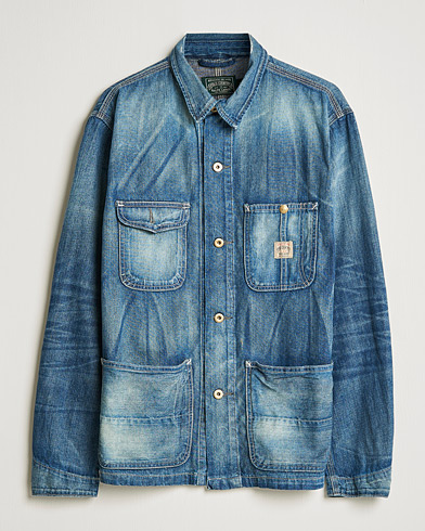 Herr | Jeansjackor | Polo Ralph Lauren | Unlined Denim Shirt Jacket Blue