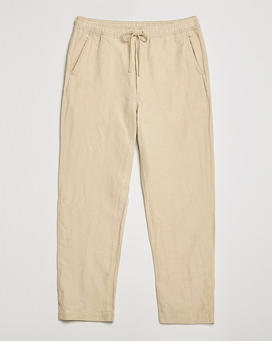 Herr |  | Polo Ralph Lauren | Linen/Silk Drawstring Trousers Tallow Cream