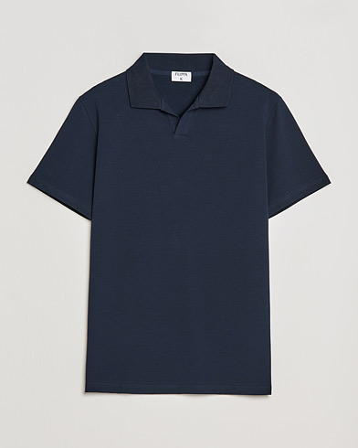 Herr | Wardrobe basics | Filippa K | Soft Lycra Polo Tee Navy