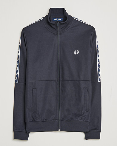 Herr |  | Fred Perry | Pannel Taped Track Jacket Navy