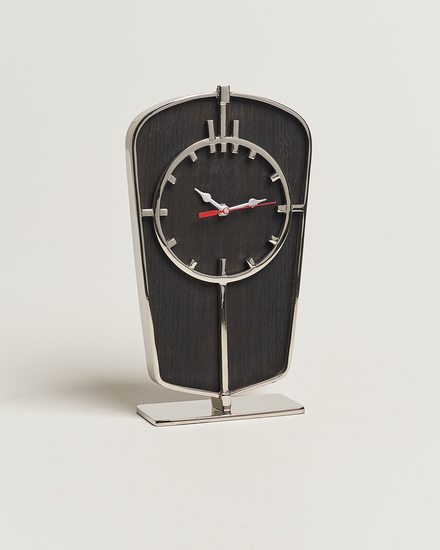 Herr | | Authentic Models | Art Deco Desk Clock Silver