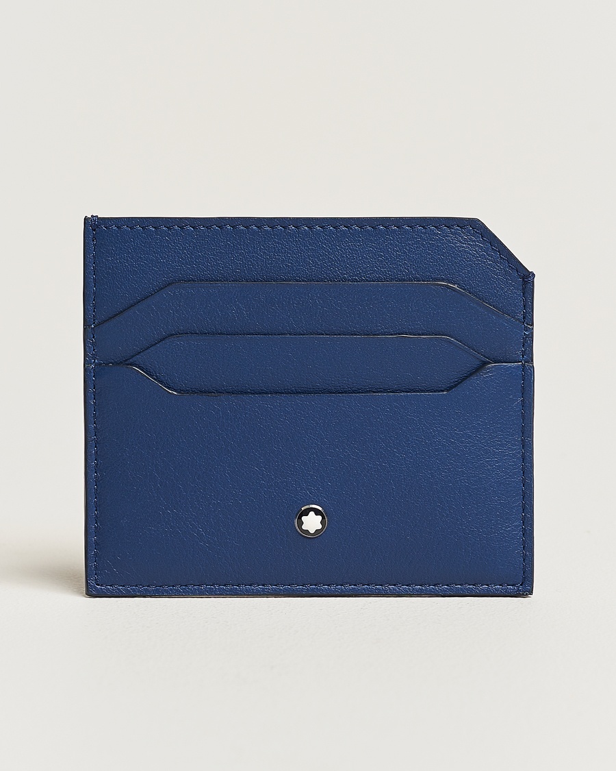 Montblanc Meisterstück Selection Soft Card Holder 6cc Cobalt Blue