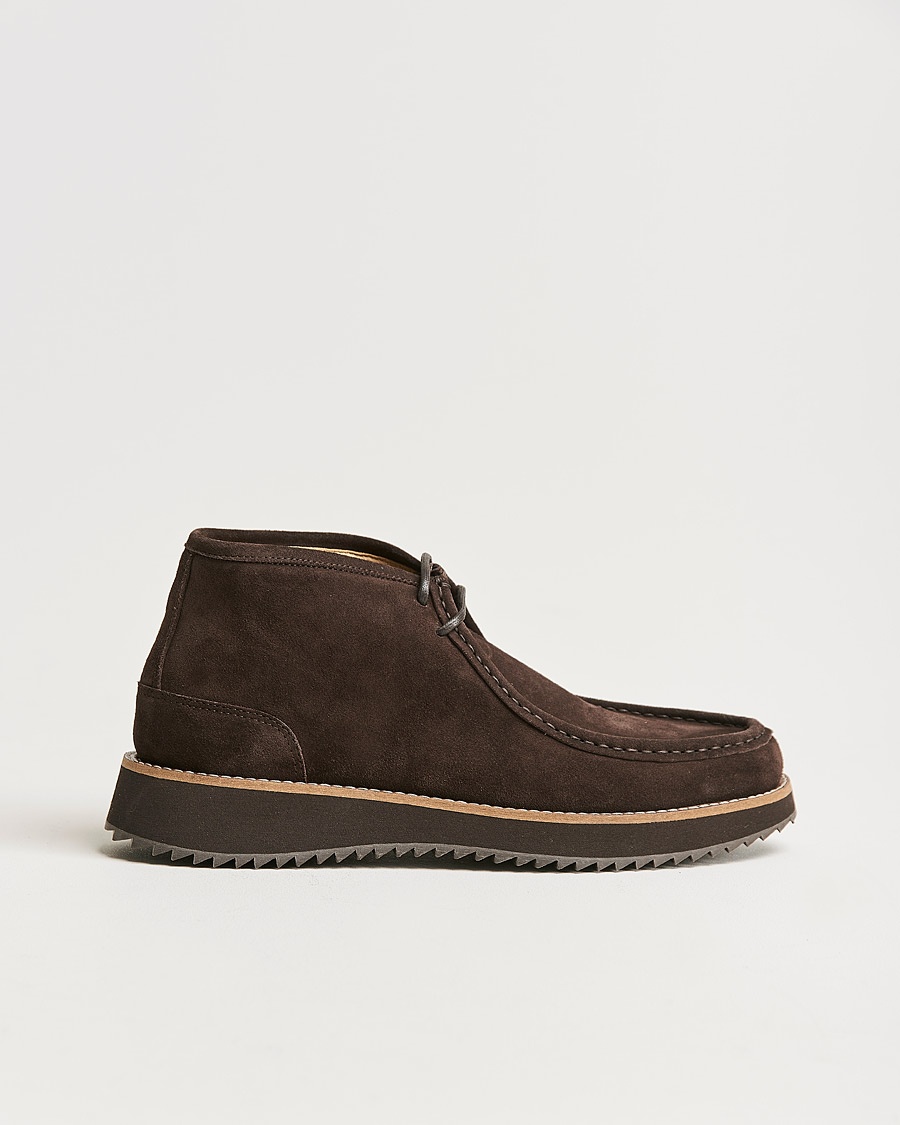 Herr | | A.P.C. | Desert Boots Dark Brown Suede