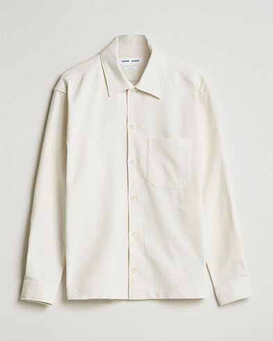 Herr | Skjortjackor | Samsøe & Samsøe | Castor Recycled Cotton Shirt Cream