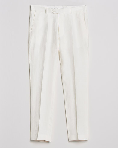 Herr |  | Oscar Jacobson | Denz Linen Trousers White