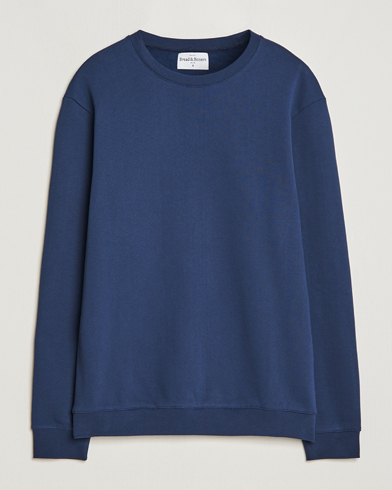 Herr |  | Bread & Boxers | Loungewear Sweatshirt Navy Blue