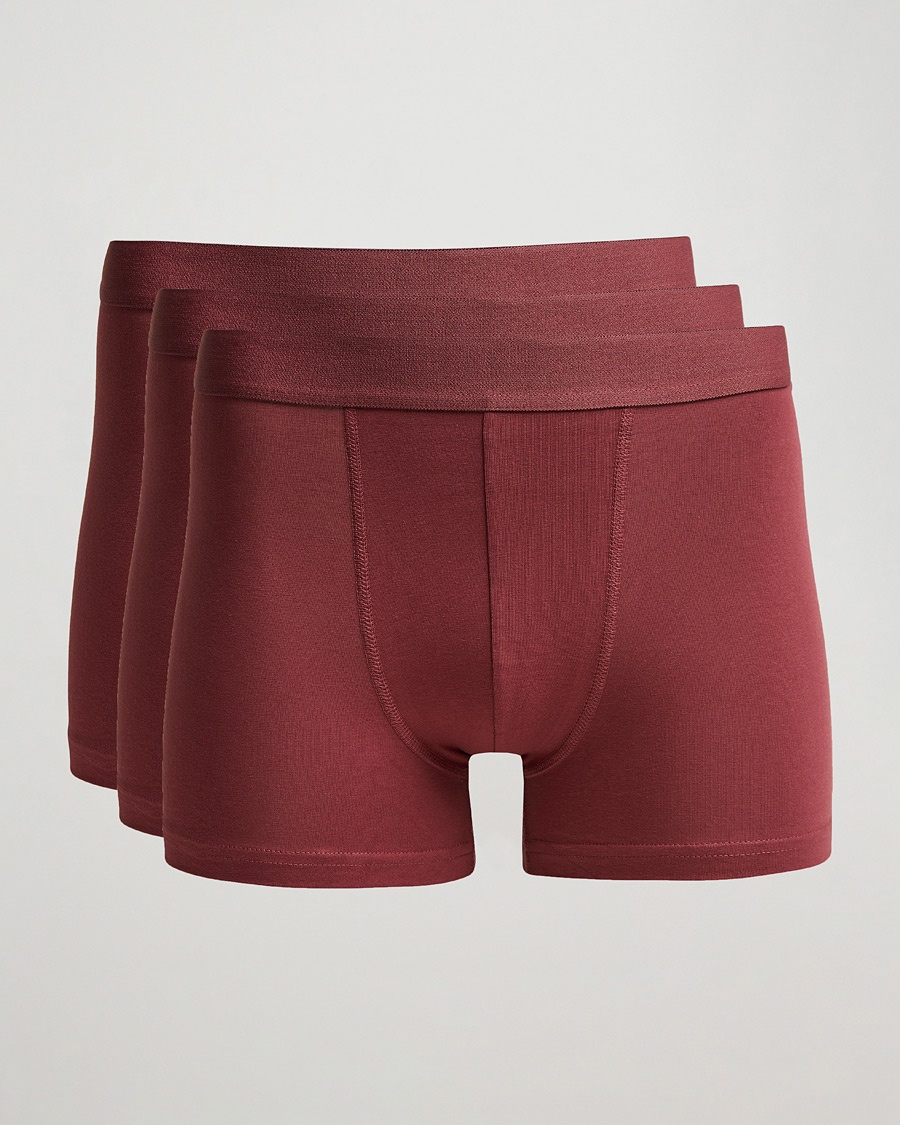 Herr | | Bread & Boxers | 3-Pack Boxer Brief Burgundy