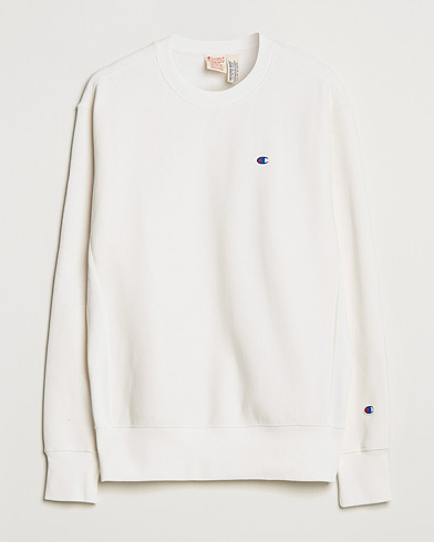 Herr | Champion | Champion | Reverse Weave Soft Fleece Sweatshirt White
