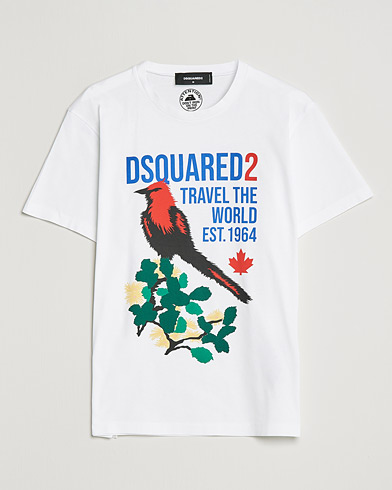 Herr | Dsquared2 | Dsquared2 | 1964 Bird Tee White
