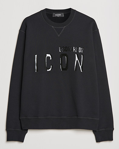 Herr | Sweatshirts | Dsquared2 | Icon Tonal Logo Sweatshirt Black
