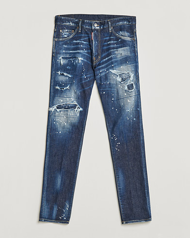Herr | Jeans | Dsquared2 | Cool Guy Jeans Dark Blue Wash