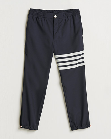 Herr |  | Thom Browne | 4 Bar Wool Track Trousers Navy