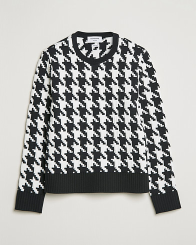 Herr | Thom Browne | Thom Browne | Houndstooth Jacquard Sweater Black/White
