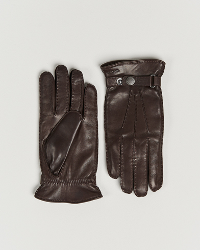 Herr | Handskar | Hestra | Jake Wool Lined Buckle Glove Espresso