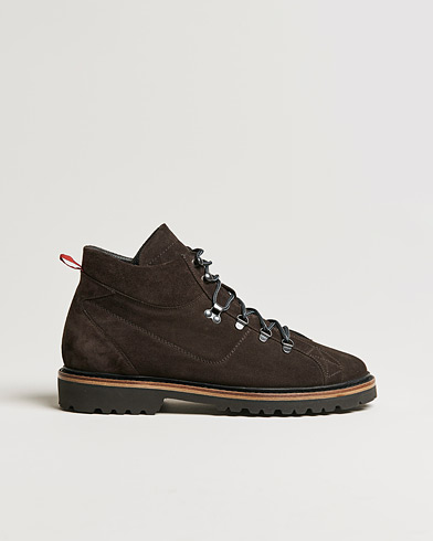Herr | Nya varumärken | Kiton | St Moritz Winter Boots Dark Brown Suede
