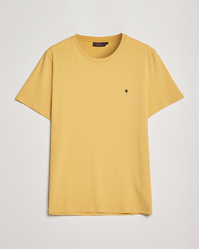 Herr |  | Morris | James Crew Neck T-shirt Yellow