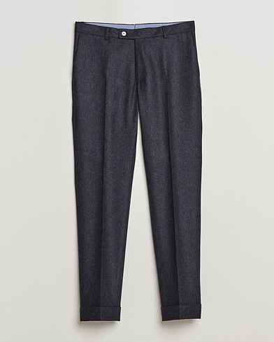 Herr | Flanellbyxor | Morris Heritage | Jack Flannel Suit Trousers Grey
