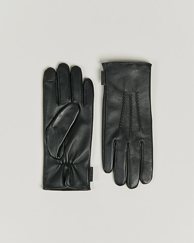 Herr | Handskar | Tiger of Sweden | Garvin Leather Gloves Black