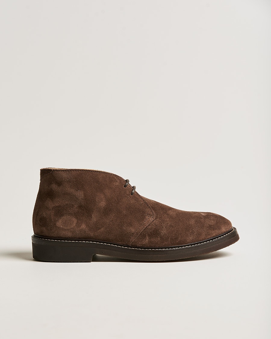 Herr | | Brunello Cucinelli | Desert Boot Dark Brown Suede
