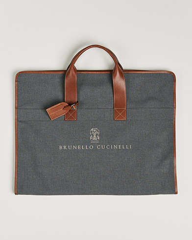 Herr | Kostymfodral | Brunello Cucinelli | Travel Suit Carrier Grey