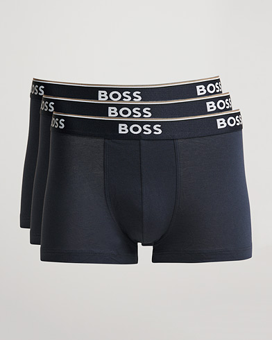 Herr | Trunks | BOSS BLACK | 3-Pack Trunk Boxer Shorts Open Blue