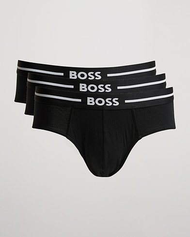 Herr | BOSS | BOSS | 3-Pack Boxer Briefs Black