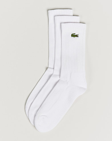 Herr | Training | Lacoste Sport | 3-Pack Sport Socks White