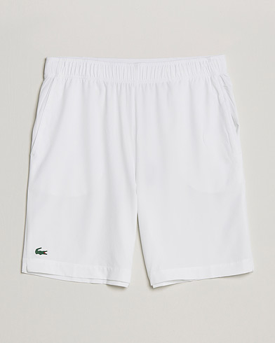 Herr | Shorts | Lacoste Sport | Performance Shorts White/Navy Blue
