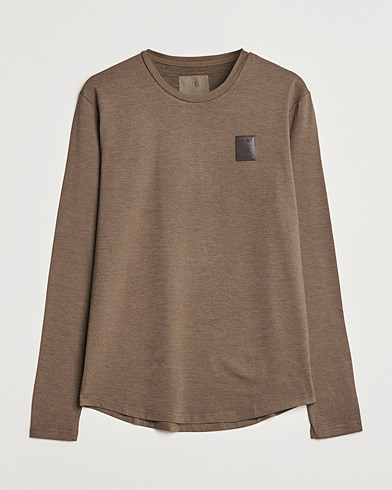 Herr | Långärmade t-shirts | NN07 | Pace Long Sleeve T-Shirt Clay