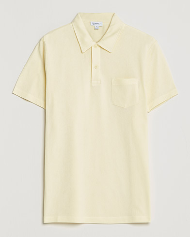 Herr |  | Sunspel | Riviera Polo Shirt Lemon