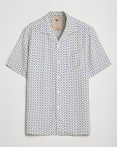 Herr | Kortärmade skjortor | OAS | Viscose Resort Short Sleeve Shirt La Place