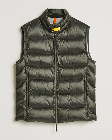 Herr | Västar | Parajumpers | Jeordie Sheen High Gloss Vest Sycamore