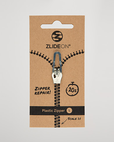 Herr | Klädvård | ZlideOn | Normal Plastic Zipper Silver L