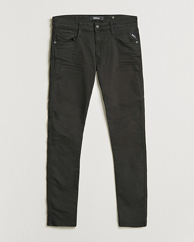 Herr | Svarta jeans | Replay | Anbass Powerstretch Jeans Black