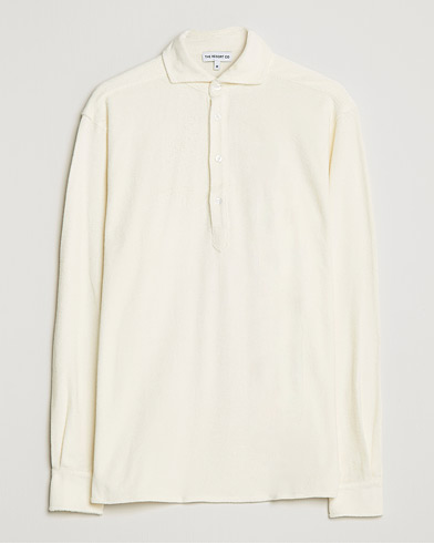 Herr | Terry | The Resort Co | Terry Popover Shirt White