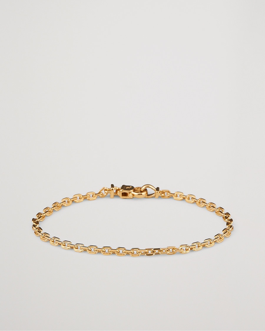 Tom Wood Anker Chain Bracelet Gold – Guld