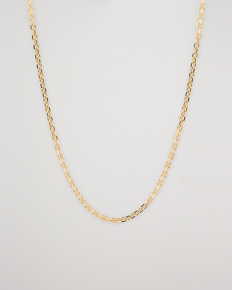 Tom Wood Anker Chain Necklace Gold