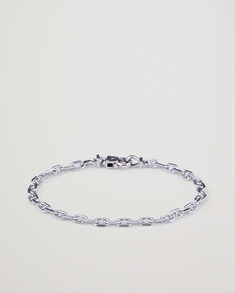 Herr | | Tom Wood | Cable Bracelet Silver
