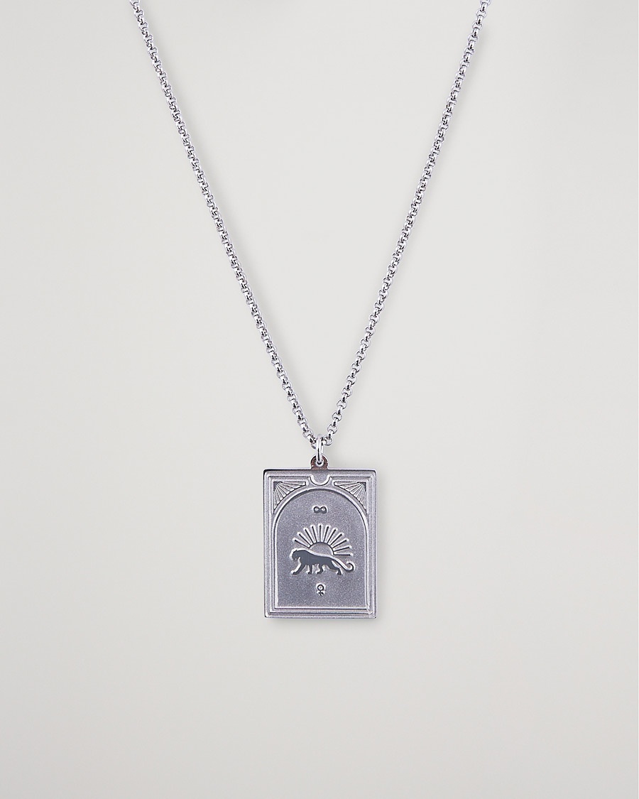 Tom Wood Tarot Strength Pendant Necklace Silver