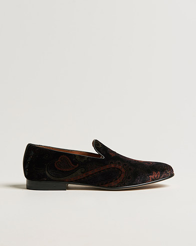 Herr | Loafers | Etro | Printed Slippers Black