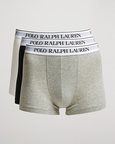 Herr | Wardrobe basics | Polo Ralph Lauren | 3-Pack Trunk Grey/Black/White