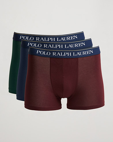 Herr |  | Polo Ralph Lauren | 3-Pack Trunk Navy/College Green/Red