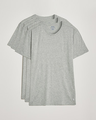 Herr | Kortärmade t-shirts | Polo Ralph Lauren | 3-Pack Crew Neck T-Shirt Andover Heather