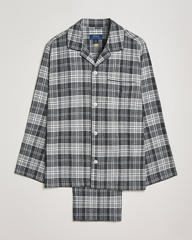 Herr | Gåvor | Polo Ralph Lauren | Checked Flannel Pyjama Set Grey Heather