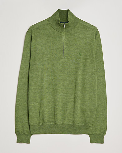 Herr | Active | Polo Ralph Lauren Golf | Performance Merino Half Zip Sweater Cargo Green