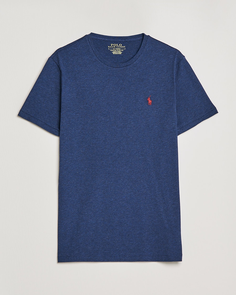 Herr | Kortärmade t-shirts | Polo Ralph Lauren | Crew Neck T-Shirt Spring Navy Heather