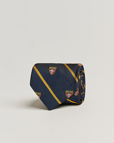 Herr |  | Polo Ralph Lauren | Crest Striped Tie Navy