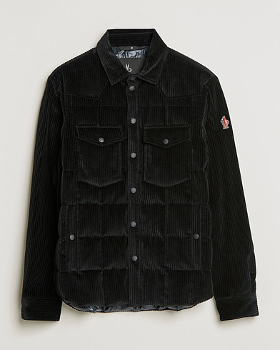 Herr | Overshirts | Moncler Grenoble | Gelt Corduroy Shirt Jacket Black